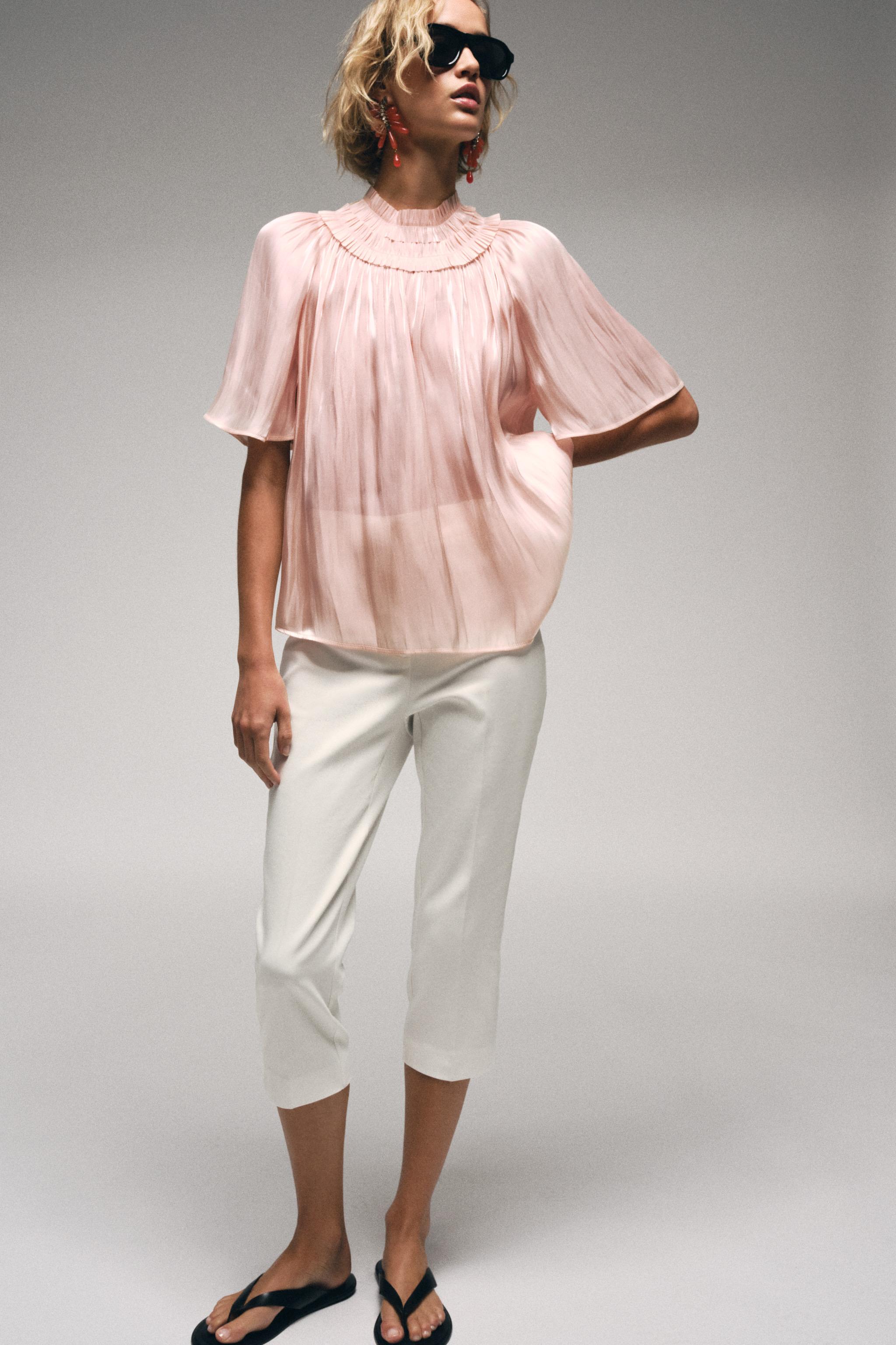 BLOUSE EFFET BRILLANT